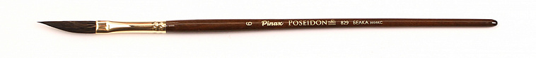 Кисть белка микс №6 даггер лайнер Pinax "Poseidon 829" короткая ручка 606x758