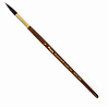Кисть белка микс №6 круглая Pinax "Poseidon 814" короткая ручка 1