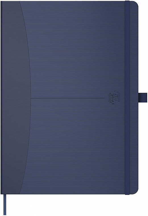 Блокнот в линейку OXFORD Signature A5 80 л твердая обложка синий