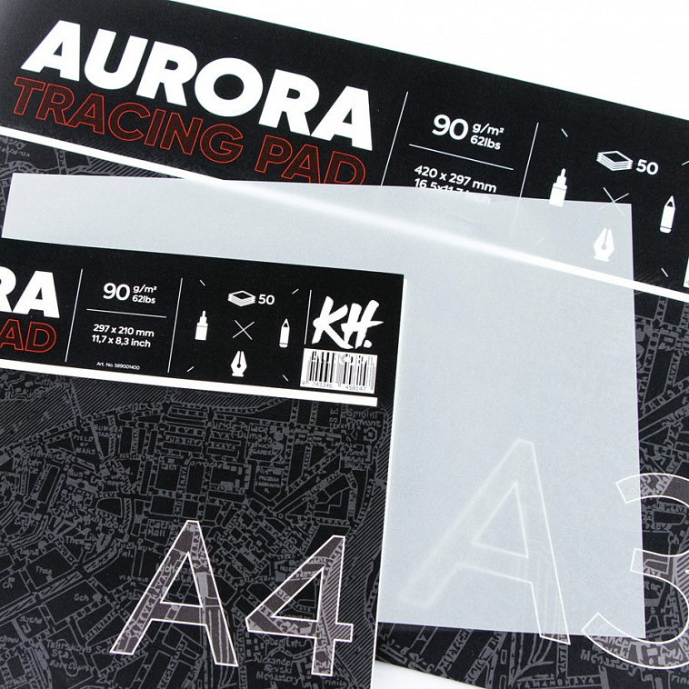 Калька в альбоме Aurora А3 50 л 90 г