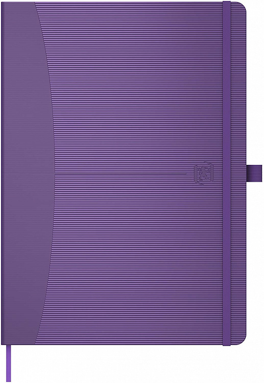 Блокнот в линейку OXFORD Signature A5 80 л твердая обложка пурпурный