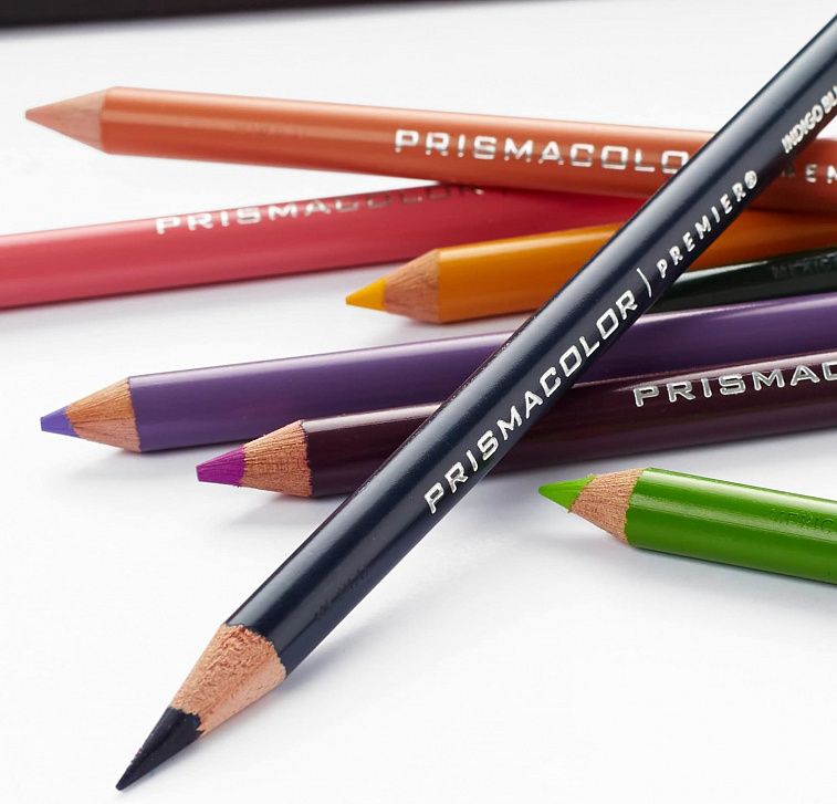 Набор карандашей цветные Prismacolor "Premier" 72 цвета, металлическая коробка