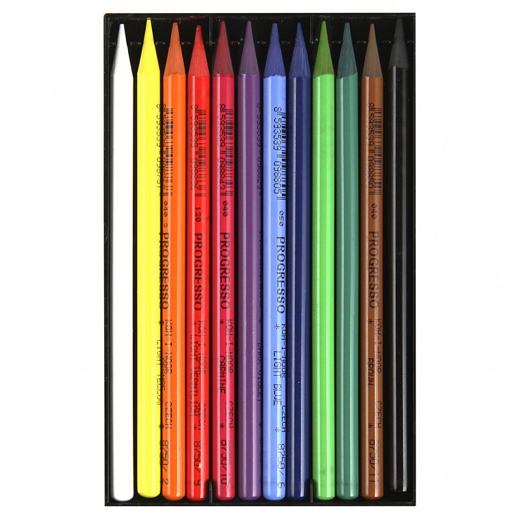 Набор карандашей цветных Koh-I-Noor "Progresso" 12 шт в картоне  
