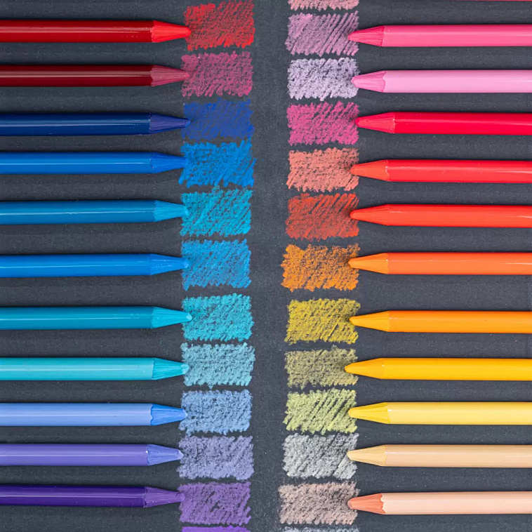 Набор пастельных карандашей монолитов Малевичъ "GrafArt", 60 цветов