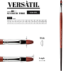 Кисть синтетика №0 кошачий язык Escoda "Versatil Brush L/H" 3