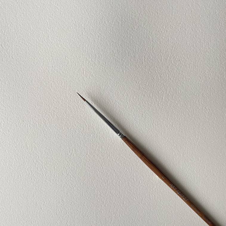 Кисть колонок 0 Art Secret, длинная ручка, 655R 606x758