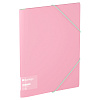 Папка на резинке Berlingo "Haze" А4, пластик, 600 мкм, розовая, софт-тач