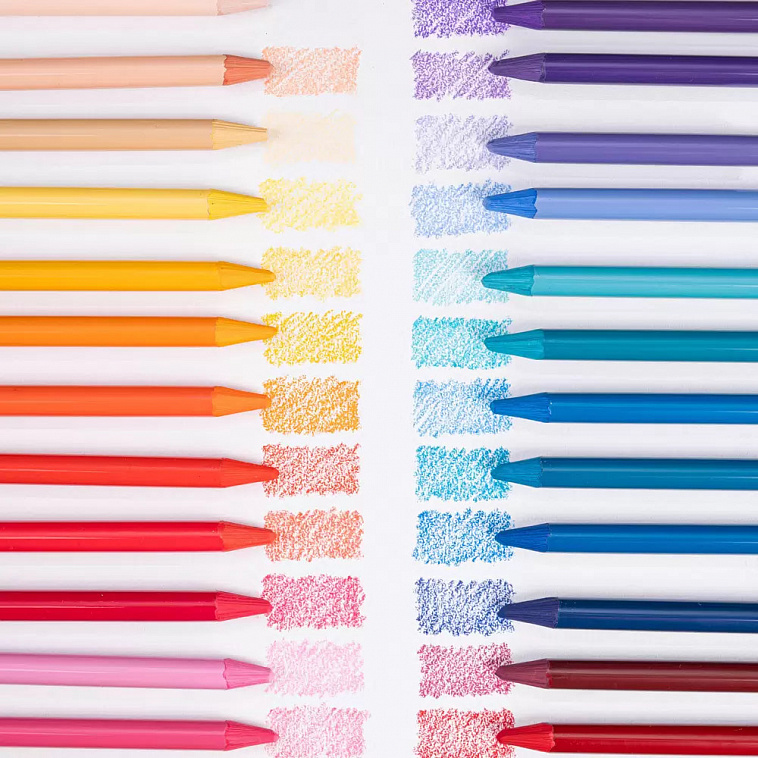 Набор пастельных карандашей монолитов Малевичъ "GrafArt", 60 цветов
