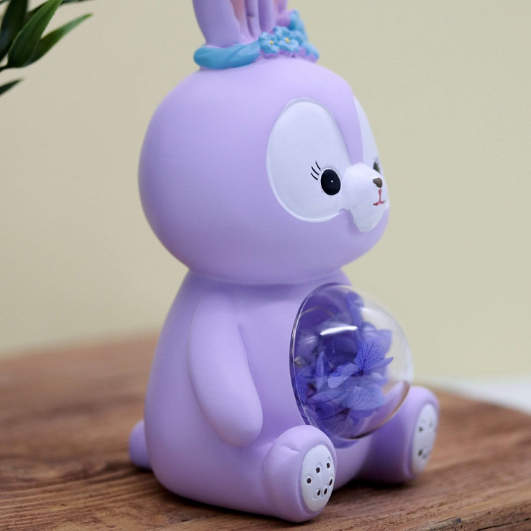 Ночник "Flower bunny", purple