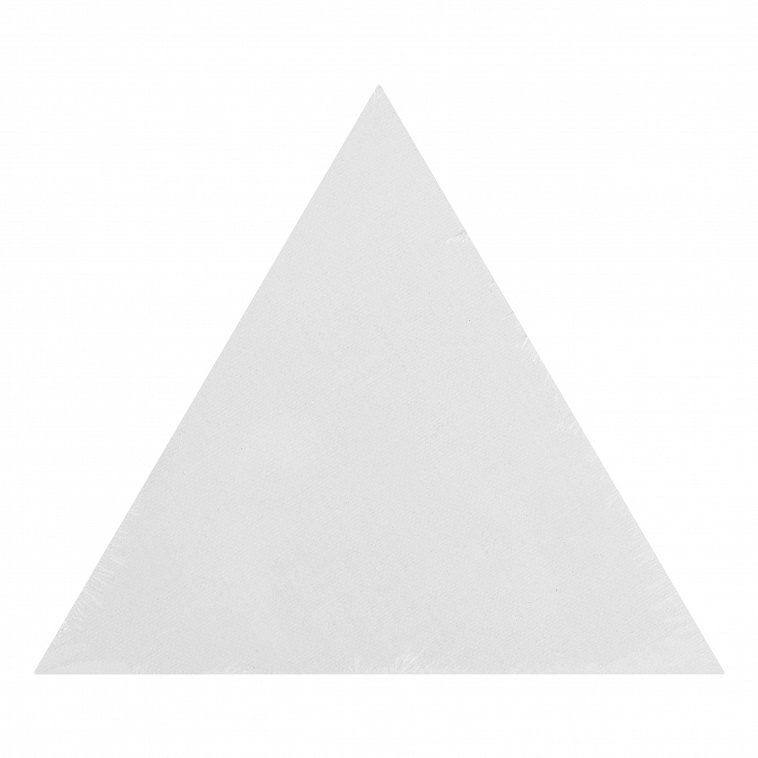 Холст на картоне "Сонет", треугольный, 280 г, 100% хлопок, акриловый грунт, среднее зерно