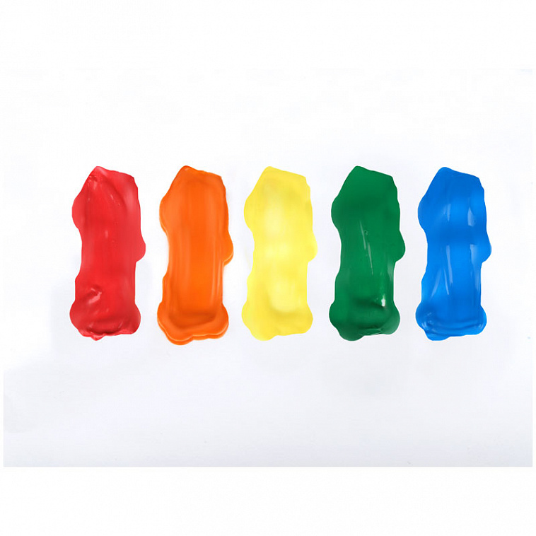 Краски пальчиковые Гамма "Малыш" 1+ 5 цветов, 50 мл, картон. упаковка
