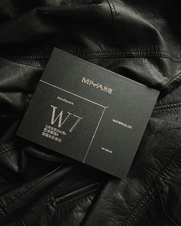 Набор акварели MIYA W7 24 цвета, туба 5 мл 606x758