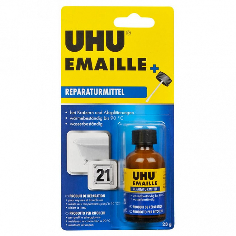 Cредство для ремонта эмалированных поверхностей UHU "Emaille" 23 г