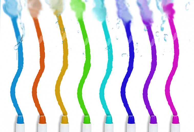 Набор мелков HIMI Silky Crayon 24 цвета 606x758