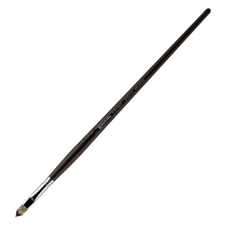 Кисть синтетика №0 кошачий язык Escoda "Vintage" 606x758
