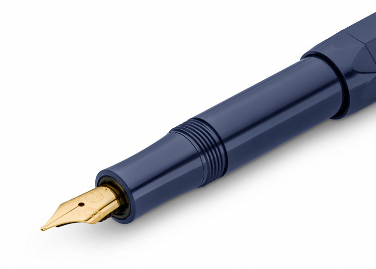 Ручка перьевая Kaweco CLASSIC Sport, чернила синие, корпус синий морской